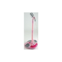 Pink Music Pop Star Singalong Microphone: Musical Party Stage Microphone Stand for the Little Idol