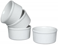 Emile Henry 59840 6-Ounce Ramekins, Set of 4, White