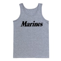 Grey Marines Physical Training Tank Top