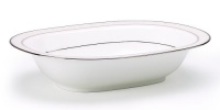 Noritake Montvale Platinum Oval Vegetable Bowl