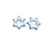 Alex Woo Mini Additions Silver Star of David Stud Earrings