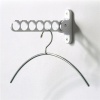 Spectrum Hanger Holder Color: White (Size: 11 3/4 H x 2  W x 1 1/4 D) (Pack of 2)