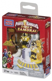 Mega Bloks Power Rangers Samurai Yellow Hero Pack