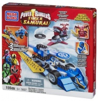 Mega Bloks Power Rangers Samurai Blue Ranger vs Xandred