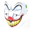 New Joker Clown Neoprene Full Face Mask Muzzle Motorcycle Nose Mouth Adj Size