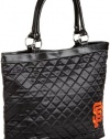 MLB San Francisco Giants Quilted Tote, Black