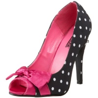 Penthouse Women's Paige Peep Toe Pump