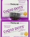 Twinlab CoQ10 Dots, Natural Orange Flavor, 60 Count Tablets