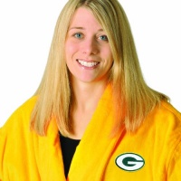 NFL Green Bay Packers Cotton Robe (Yellow, One Size)