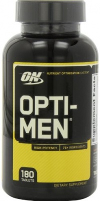 Optimum Nutrition Opti-Men Multivitamins, 180-Count