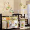 Wildlife 5 Piece Baby Crib Bedding Set with Bumper by Carters