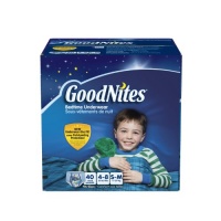 Goodnites Youth Pants for Boys, S\M, 40 Count