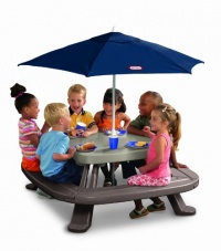 Little Tikes Fold 'n Store Table with Market Umbrella