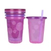 The First YearsStraw Cup, Pink Take and Toss, 10 Ounce, 4-Count