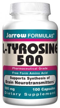 Jarrow Formulas - L-Tyrosine 500, 500 mg, 100 capsules