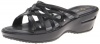 Cole Haan Women's Air Ezra Slide Wedge Sandal,Black,7.5 B US