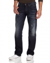 Diesel Men's Larkee Regular Straight Leg Jean 0813Q, Denim, 34x32