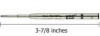 Mont Blanc Classique Ballpoint Refill Broad Black