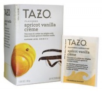 Tazo Apricot Vanilla Creme White Tea -- 20 Tea Bags