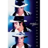 Michael Jackson-Triptych, Music Poster Print, 24 by 36-Inch