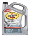 Pennzoil 550028522 5W-20 Platinum Full Synthetic Motor Oil - 5.1 Quart Jug