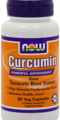 NOW Foods Curcumin Extract 95% 665 mg, 60 Veg Capsules