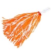 NFL Orange & White Team Shine Pompom