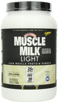 CytoSport Muscle Milk Light, Vanilla Creme, 3.09 Pound