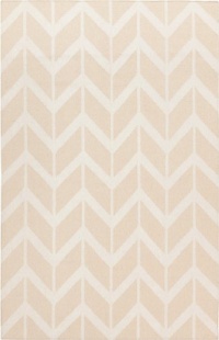 Surya Fallon FAL-1079 Chevron Flat Weave Area Rug, 8 by 11-Feet