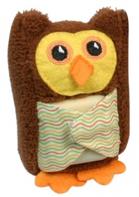 Stephan Baby Boo-Hoo Owl Ice Pack and Boo Cube, Yellow