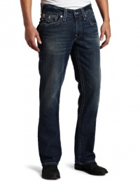 True Religion Men's Ricky Straight Jean, Blue, 32