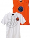 New York Knicks NBA Tip Off Youth Tee and Jersey Combo Pack, Orange and White