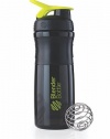 BlenderBottle SportMixer, Black/Green, 28 Ounce