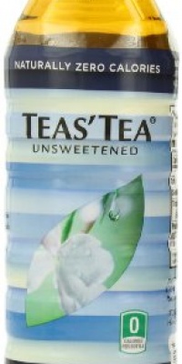 Teas' Tea Jasmine Green Unsweetened Tea, 16.9-Ounce Bottles (Pack of 12)