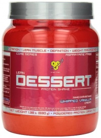 BSN Lean Dessert Protein, Whipped Vanilla Cream 1.38 Pound