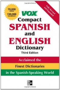 Vox Compact Spanish and English Dictionary, 3rd Edition