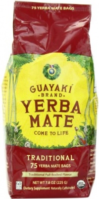 Guayaki Traditional Mate Tea 75 Bags