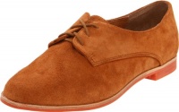 DV by Dolce Vita Women's Mini Oxford,Cognac Suede,7.5 M US