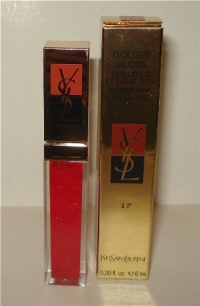 Yves Saint Laurent GOLDEN GLOSS - Shimmering Lip Gloss 17 Golden Cherry 0.2 oz