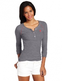 U.S. Polo Assn. Juniors Thermal Henley