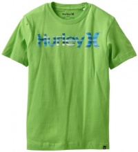 Hurley Boys 8-20 Crikey And Oily T-Shirt, Direct Green, Small