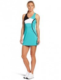 Bollé Women's Photo Finish Tennis Dress, Aqua, Large