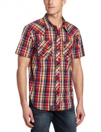 LRG Men's Cornelius Short Sleeve Woven