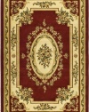 Safavieh Lyndhurst Collection LNH218C Red and Ivory Area Rug, 5-Feet 3-Inch by 7-Feet 6-Inch