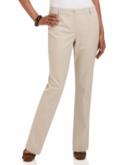 JM Collection's slimming petite pants gently smooth things out for a flawless look. The perfect pair to wear to work! (Clearance)