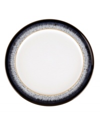 Sturdy and stylish, Denby's Halo salad plate sets the tone for contemporary-cool dining in versatile stoneware.