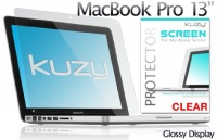 Kuzy - 13inch Clear Screen Protector Film for Apple MacBook Pro 13.3 (A1278) Aluminum Unibody Only: CLEAR