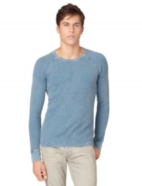 Add this Calvin Klein Jeans triblend thermal to winter wardrobe and get layered up in style.