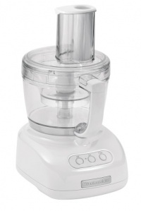 KitchenAid KFP750WH 700-Watt 12-Cup Food Processor, White