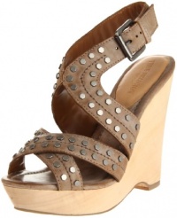 True Religion Women's Saga Wedge Sandal